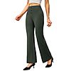 keriffe Womens Stretchy Bootcut Dress Pants with Back Pockets $13.49