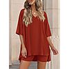 PRETTYGARDEN Womens 2 Piece Outfit Lounge Short Sets $16.49