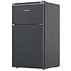 Frigidaire 3.1 Cu. ft. Top Mount Refrigerator, Compact Fridge Freezer Combo, Mini Fridge with Freezer, Slate $158