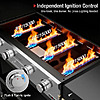 PARGRILL 36" 60,000 BTU Gas Griddle, 4 Independent Burners, for Backyard BBQ $200 + Free Shipping