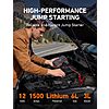 AstroAI S8 Car Battery Jump Starter 1500A - Portable 12V Lithium Jump Box $19 AC + Free Shipping