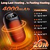 CRISLEX Electric Hand Warmers Rechargeable 2 Pack, 4 Levels Fast Heat, Reusable Hand Warmers with LED Display, Portable Magnetic Pocket Heater $10 AC + Free Shipping