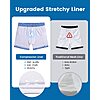 maamgic Mens Swim Trunks with Compression Liner 5 Inch Quick Dry for Beach $12 AC + Free Shipping