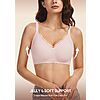 HBselect Jelly Bras for Women Seamless Comfy Push Up Wireless Tshirt Bras $18.79 at HUAICE via Amazon