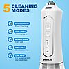 WellLeo 300ml Cordless Rechargeable Water Flosser (White) $8.99 + Free Shipping w/ Prime or on $35+