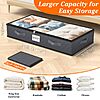 [Prime] 4-Pack 90L Foldable Under Bed Storage Bags w/ Handles $12.59 + Free Shipping