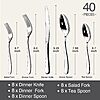 [Prime] 40-Piece Stilloye 18/10 Stainless Steel Silverware Cutlery Set $18.99 + Free Shipping