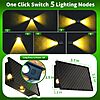 8-Pack JSOT 3-Large LEDs Solar Fence Lights w/ 5-Modes $18.49 + Free Shipping w/ Prime or on $35+