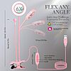 krofaue UV+LED dual 360° gooseneck Nail Lamp w/ 6X Magnifier $6.99 + Free Shipping w/ Prime or on $35+