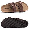 KIDMI Women's Braided Cork Footbed Sandals w/ Arch Support from $10.49 + Free Shipping w/ Prime or on $35+