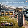35' addlon Dimmable Solar String Shatterproof Lights w/ Remote $10.29 + Free Shipping w/ Prime or on $35+