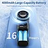 Lerat 5-Speed Portable Handheld Turbo Fan w/ 4000mAh Rechargeable Battery (2 Colors) $5.99 + Free Shipping w/ Prime or on $35+