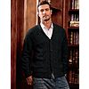 JMIERR Men's Wool Blend Shawl Collar Cable Knit Cardigan Sweater $13.49 + Free Shipping w/ Prime or on $35+