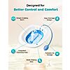 Pochik Collapsible Sitz Bath for Toilet Seat w/ Flusher Hose $10.09 + Free Shipping w/ Prime or on $35+