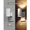 2-Pack L Lohas Dimmable Wall Plug Light Sensor LED Night Light (3000K Soft White, White or Black) $5.99 + Free Shipping w/ Prime or on $35+