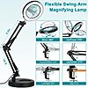 2-in-1 Seylae 12X Magnifying Glass w/ 5-Mode Light & Stand $19.99 + Free Shipping w/ Prime or on $35+