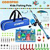 4.91' ODDSPRO Kid's Fishing Pole Starter Kit w/ Tackle Box $13.94 + Free Shipping w/ Prime or on $35+