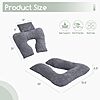 HIGOGOGO Reading, Back Pillow for Sit Up Support in Bed & Couch $18.99 + Free Shipping w/ Prime or on $35+