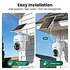 SOLIOM 4-Count 5MP Solar Powered Wireless 5G Outdoor Security Cameras w/  Moniton Tracking $139.50 + Free S/H