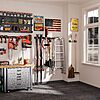 48" Nacial Wall Mounted Garden Tool Organizer $18.50 + Free S/H