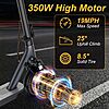 AOVOPRO Electric Scooter 36V10.5AH 350W 8.5" Dual Shock Absorption 19mph 22mi HES20P $127.2 + Free Shipping